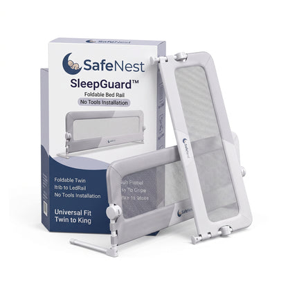 SleepGuard™ — Foldable Bed Safety Rail
