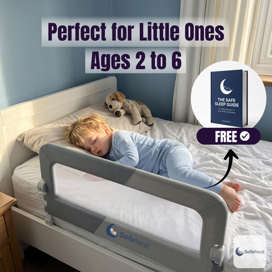 SleepGuard™ — Foldable Bed Safety Rail