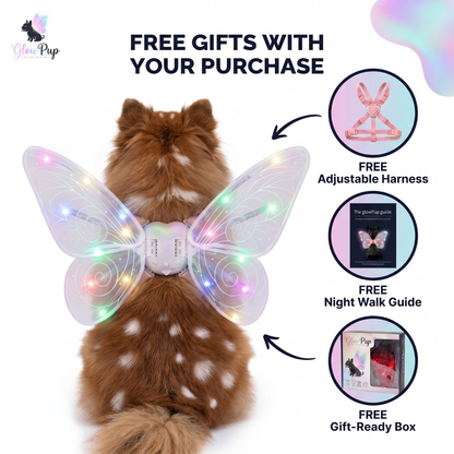 GlowWings™ — LED Dog Wings